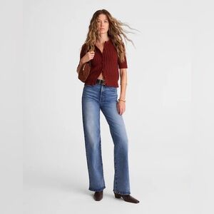 Madewell The Wide Leg Jean